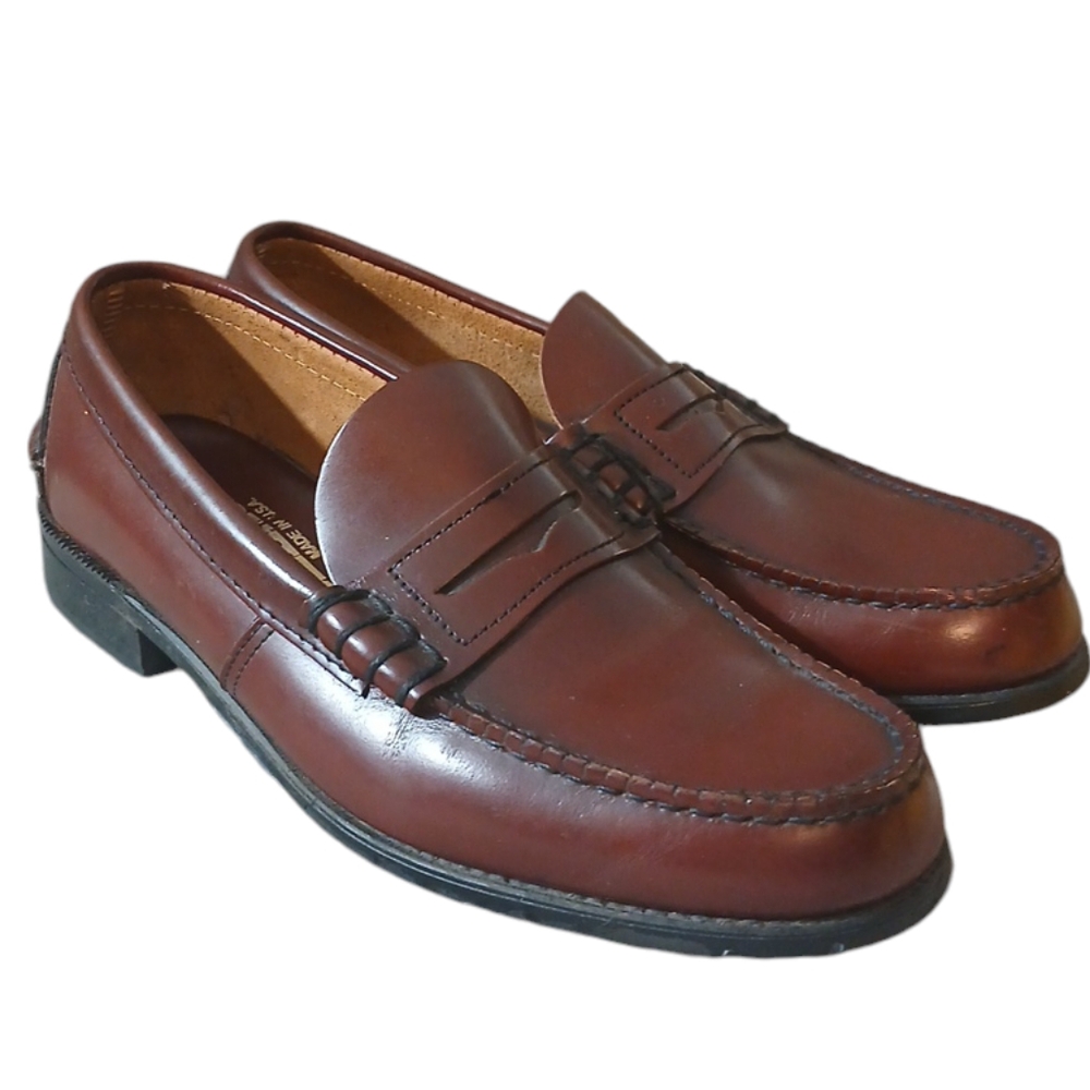 Sebago Brown Leather Loafers